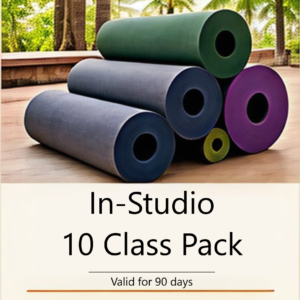 10 Class Pack | In-Studio